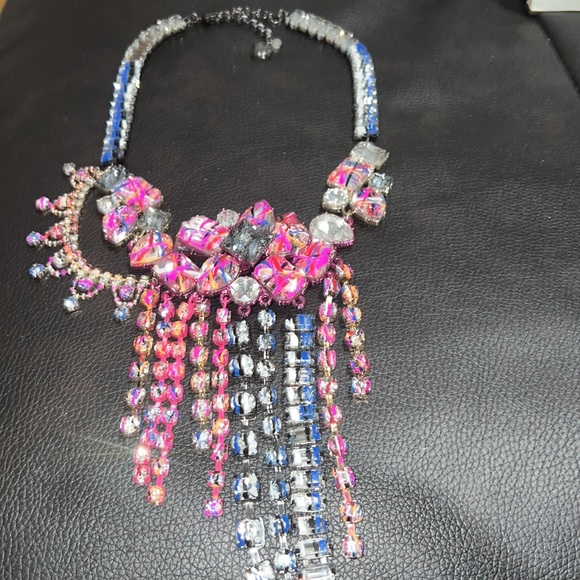 NWOT BETSEY JOHNSON HARLEM SHUFFLE NECKLACE, BRACELET, RING AND EARRINGS SET HTF - Picture 9 of 11